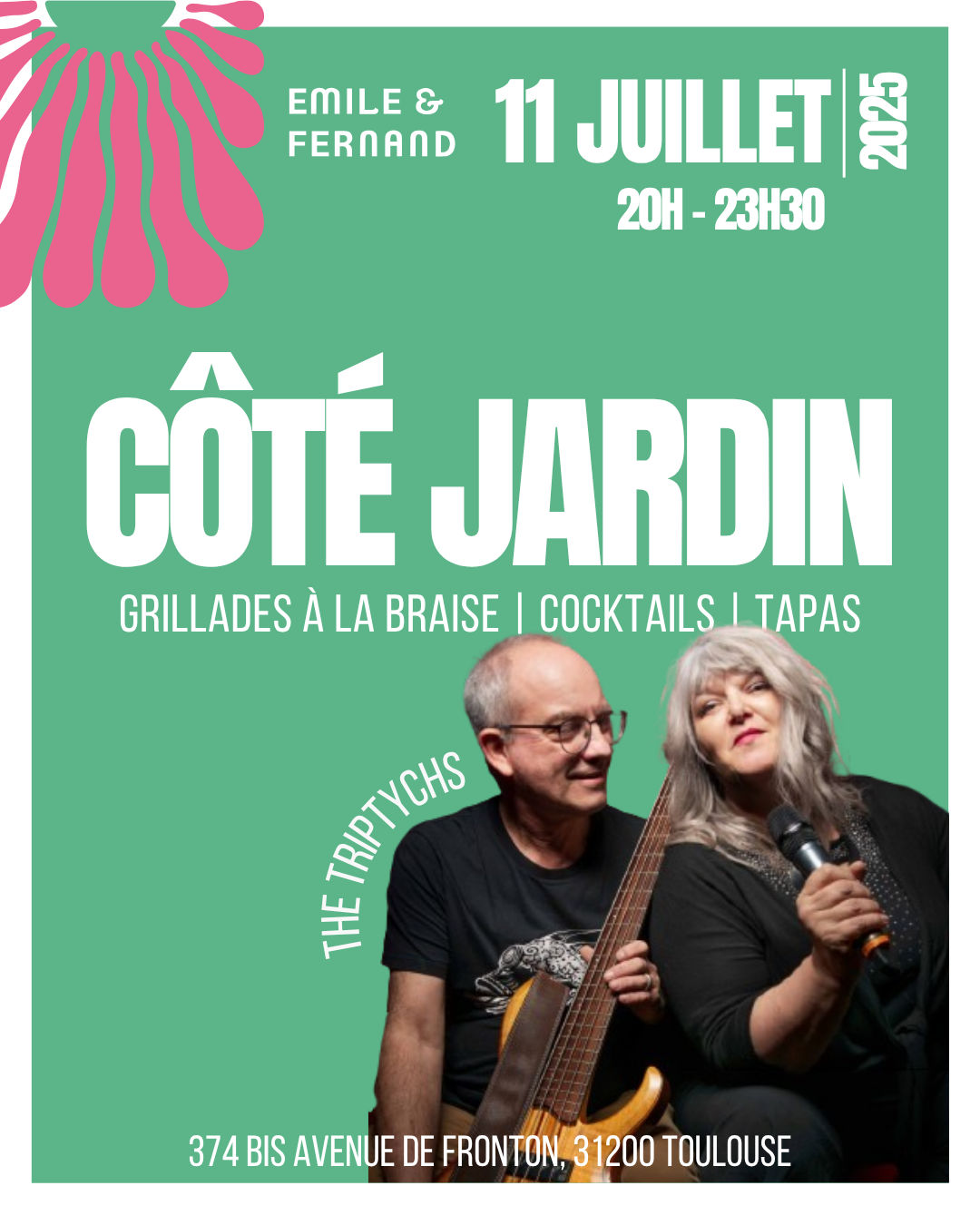 Soirée musicale Côté Jardin
