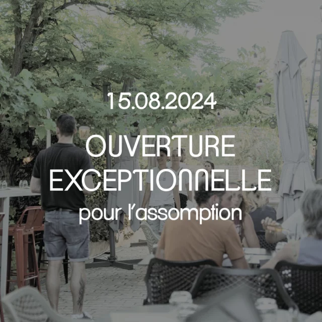 Votre restaurant sera ouvert ce jeudi 15 août midi et soir pour l'assomption !

Réservez dès maintenant via notre site internet : lien dans notre bio.

#latabledemile #restaurant #grillades #viande #meat #feudebois #fire #emileetfernand #toulouse #food #meatlover #suddefrance #occitanie #ouvertureassomption